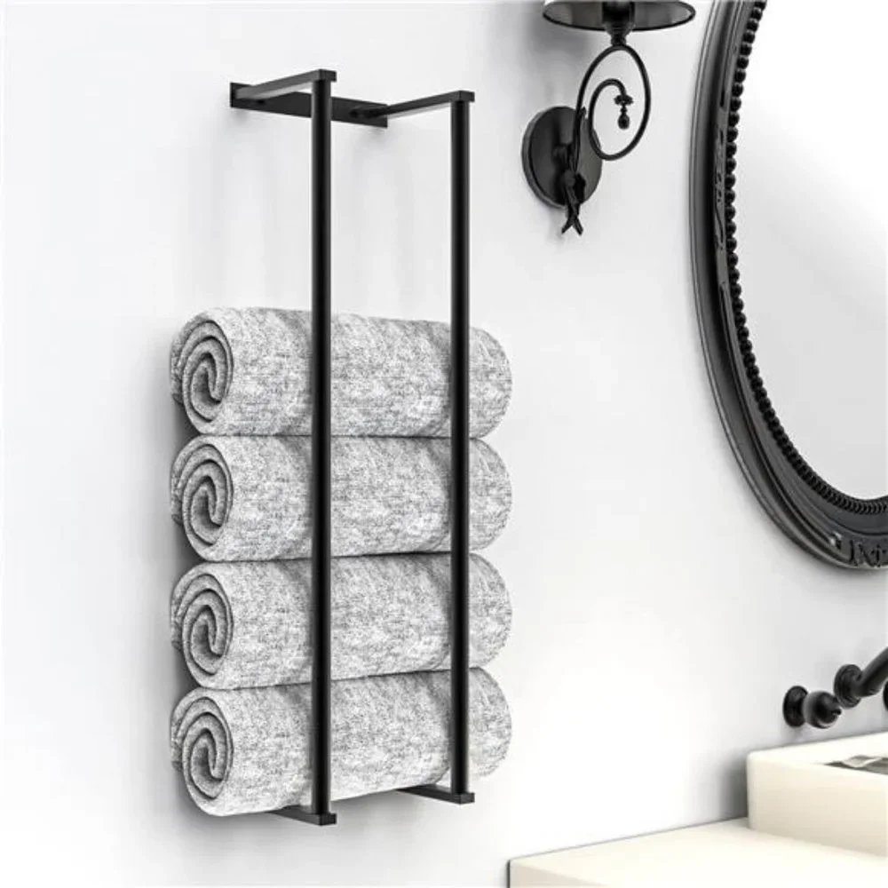 Towel Racks for Bathroom Wall Mounted, Stainless Steel Bath Towel Holder